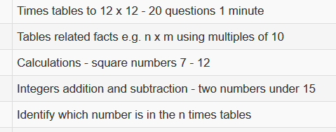 Tasks in Mental Agility batch 5